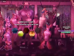 Spellbound [ GAY furry Hentai Game PornPlay ] Ep.2 tickling BDSM orgy in a public stadium